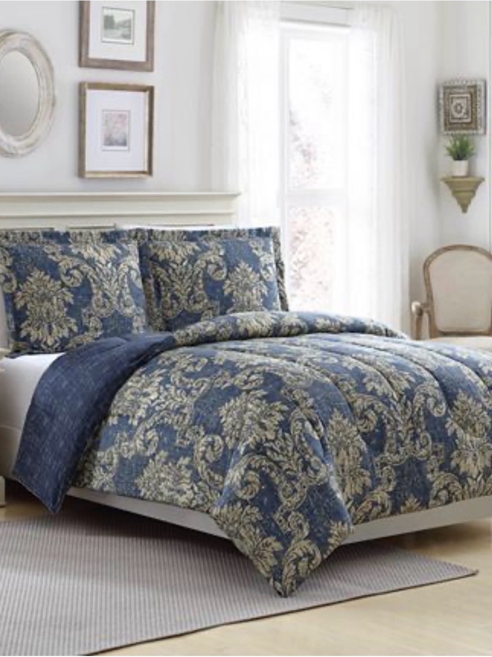 Reversible 3-Pc. Full/Queen Comforter Set